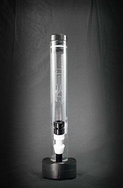 subzero waterpipe front view of black small x3 model