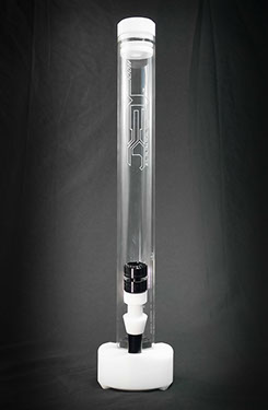 subzero waterpipe front view of white large x5 model